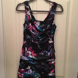 Express ruched party dress